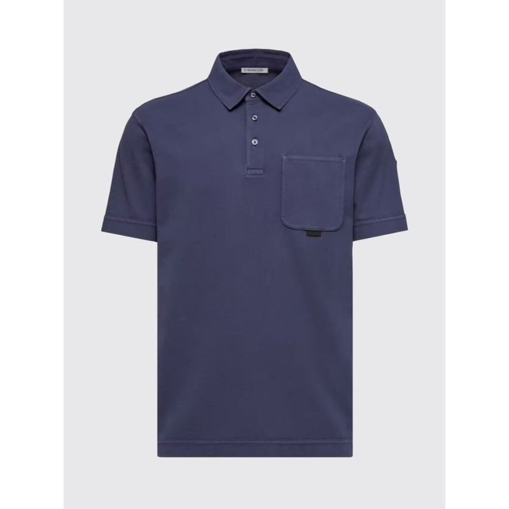 Moncler Men Moncler Cotton Polo Shirt